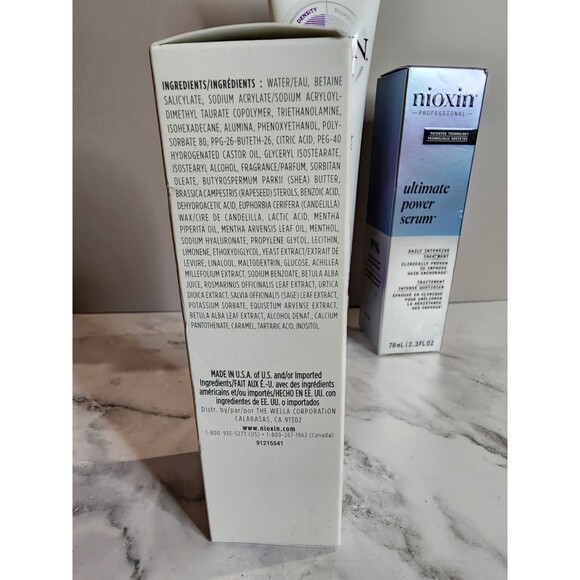Nioxin Professional Hair Care – 3 Piece Full Size Set (Brand New) - Picture 5 of 11